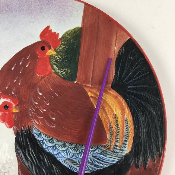 Noble Excellence Chicken Scratch Textured Trivet 9 1/2" - Picture 5 of 6